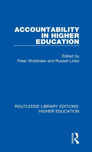 Bok Accountability In Higher Education