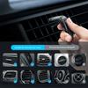 Car Sticker Ford New 2025 Hot Car Air Vent Clip Mount Metal Magnetic Phone Holder Stand GPS Display For Ford Fiesta C-Max Kuga R
