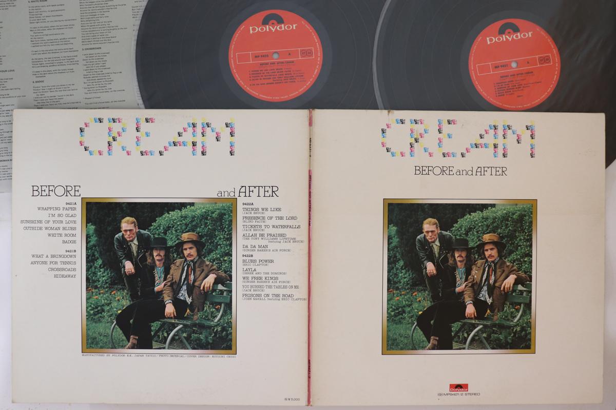

LP Record CREAM - Before & After MP942122 POLYDOR 1972 Japan Rock Used