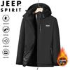 JEEP SPIRIT Men's Hooded Waterproof Winter Padded Jacket