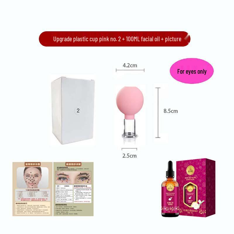 Enhanced Silicone Facial Cupping Set for Skin Lifting and Beauty