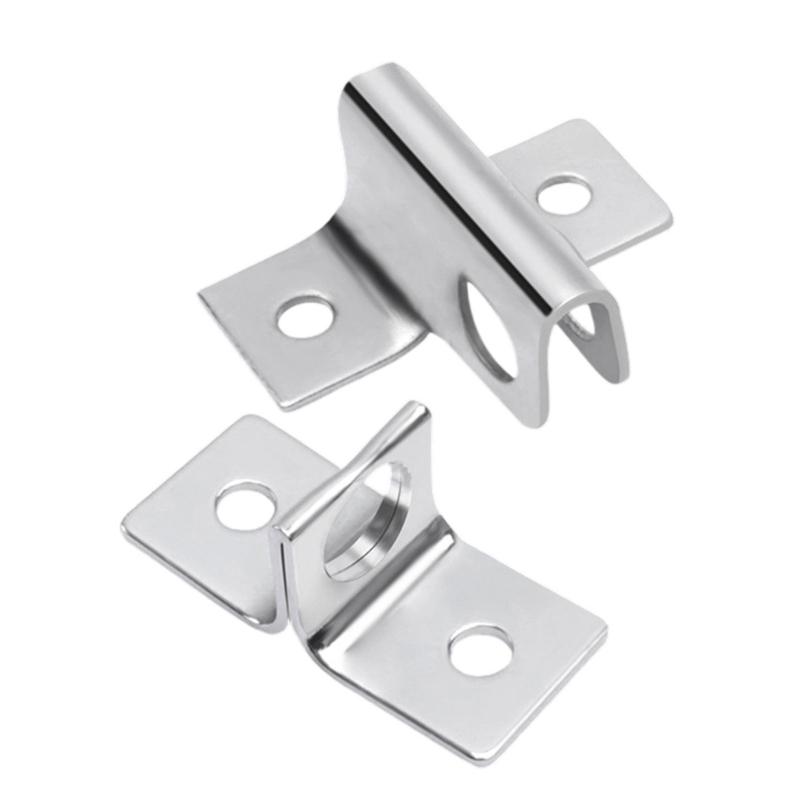 10pcs Thicken Locker Padlock Hasp Wardrobe Security Door Gate Bolt Latches Lock Bracket Hasp Furniture Door Bolts