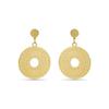Earrings - LUXENTER - Thata - 18k Gold Plated - Turquoises and Multicolored Pearls - AFRICA Fantasia Pattern