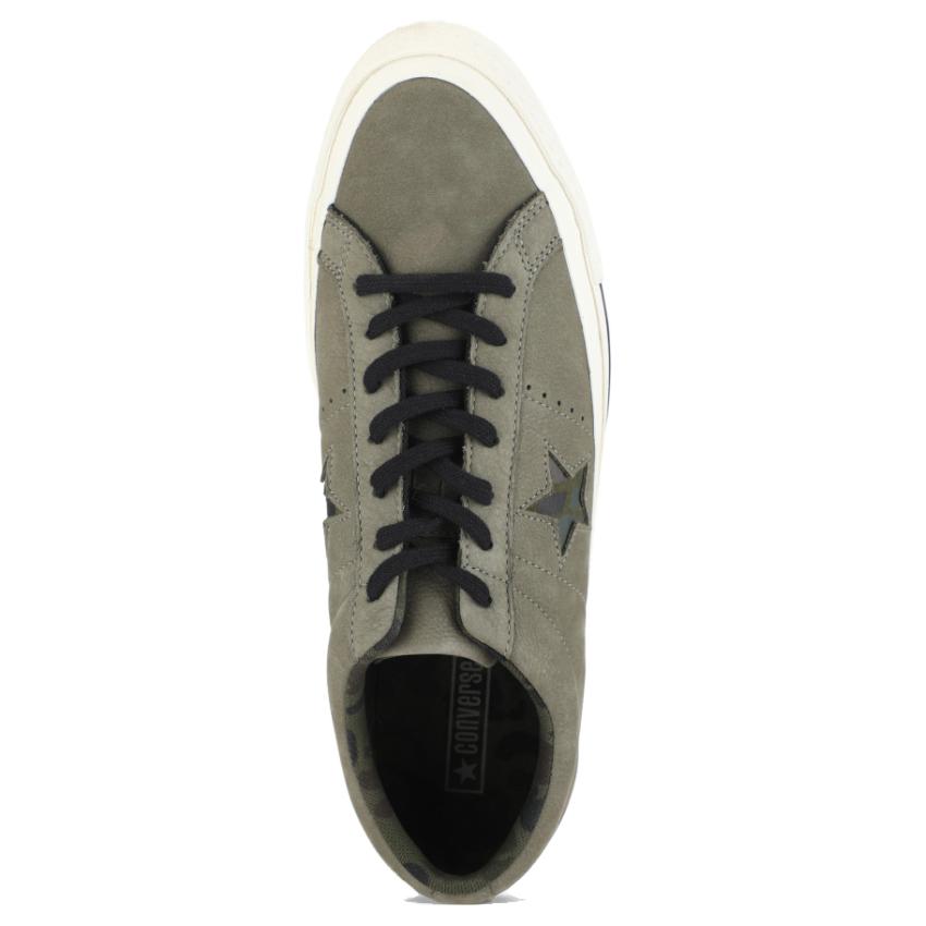 Converse One Star Fashion Casual Leather Low Top Canvas Shoes Camouflage Print Unisex Sneakers 159581C