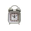 3-Inch Silent Simple Ringing Alarm Clock Wake Up Loud Voice Lazy Bedside Clock
