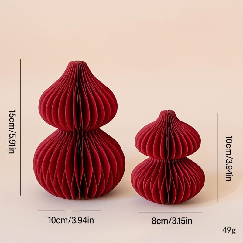 Unique Snake Year Theme Gourd Desktop Decoration Set For Enhancing New Year Atmosphere And Home Decors Taste