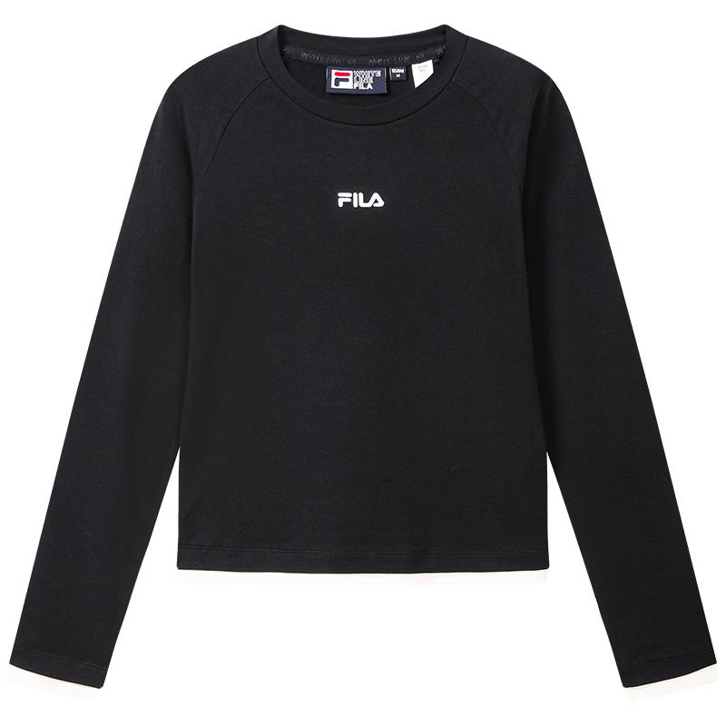 Fila Women's Slim-Fit Knit Long Sleeve Top