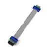PCI-E Professional 1X To 1X Male To Female VGA Graphics Card Extended Ribbon Cable
