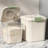 5/10/15Kg Rice Container Rice Storage Box Sealed Cereal Dispenser Insect Proof Pet Food Container Kitchen Organizer