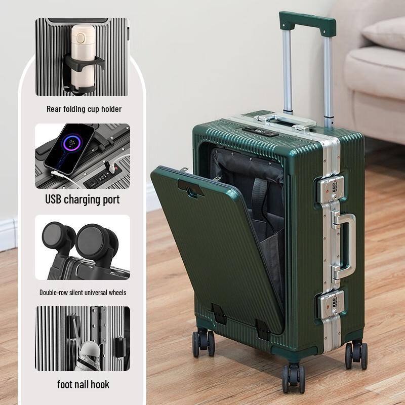 Front Opening Hardshell Suitcase 26 inch