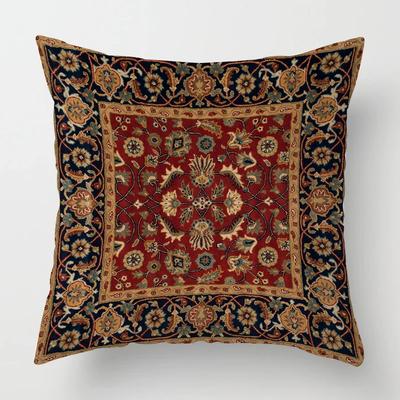 Moroccan Ethnic Pattern Pillowcase    Living Room Sofa Decoration Cushion Cover Home Office
