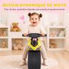 Children's Balance Bike, Music, Extra-Wide Wheels, Ages 18-36 Months, Green