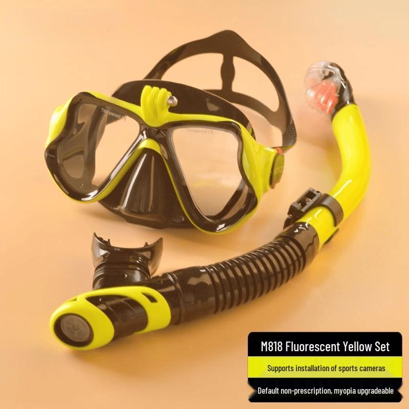 Jundingying M818 Diving Mask & Snorkel Set