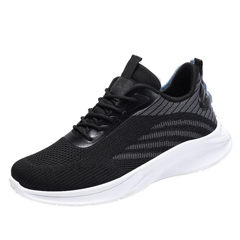 Casual Men'S Lightweight Fly-Woven Mesh Breathable Lightweight Wear-Resistant Fashion Trend Sports Shoes Men'S Shoes