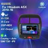 Mitsubishi ASX 10-16 Android Navigation & Wireless CarPlay System
