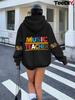 Music Teacher Playful Parchment Women's Hoodies