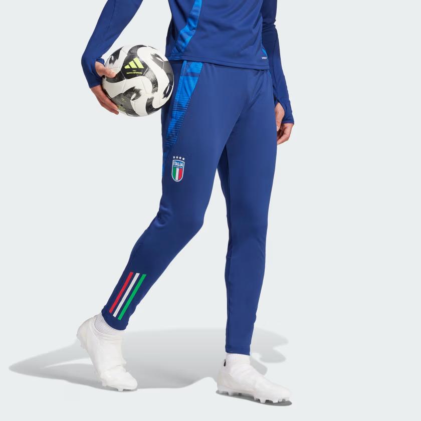 Adidas Italien Tiro 24 Competition Trainingshose Herrenhose Dunkelblau IQ2163
