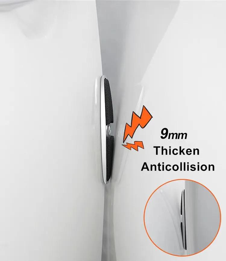 4Pcs Car Door Anti-scratch Protector Strip Sticker Trim Accessories Fit For BMW M Series E46 E90 E60 F30 F10 E39 E36 F20 G30 G20 FB0