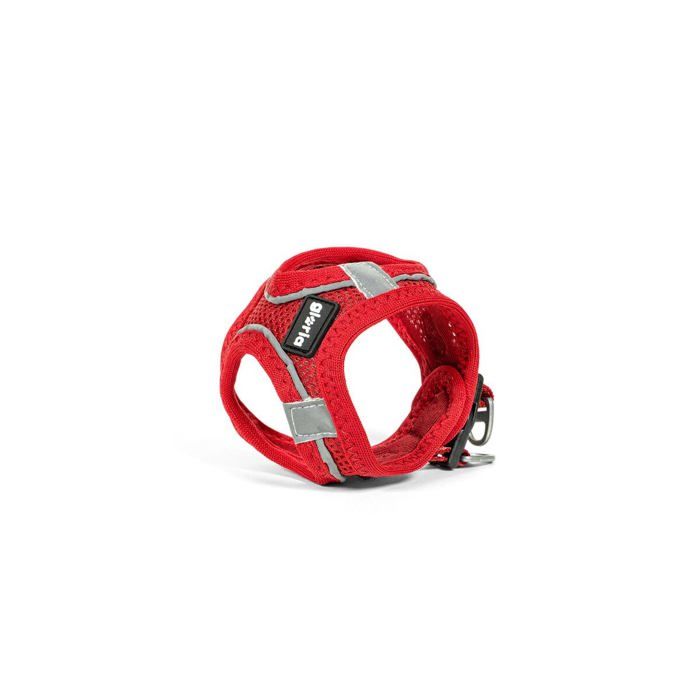 Harnais pour chien - GLORIA - Trek Star S6102114 - Rouge - XXS (tour de cou 24–26 cm) - Poitrine 28–28,6 cm