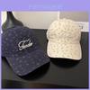 Cotton Baseball Cap With Embroidered Letters For Casual Streetwear And Sun Protection