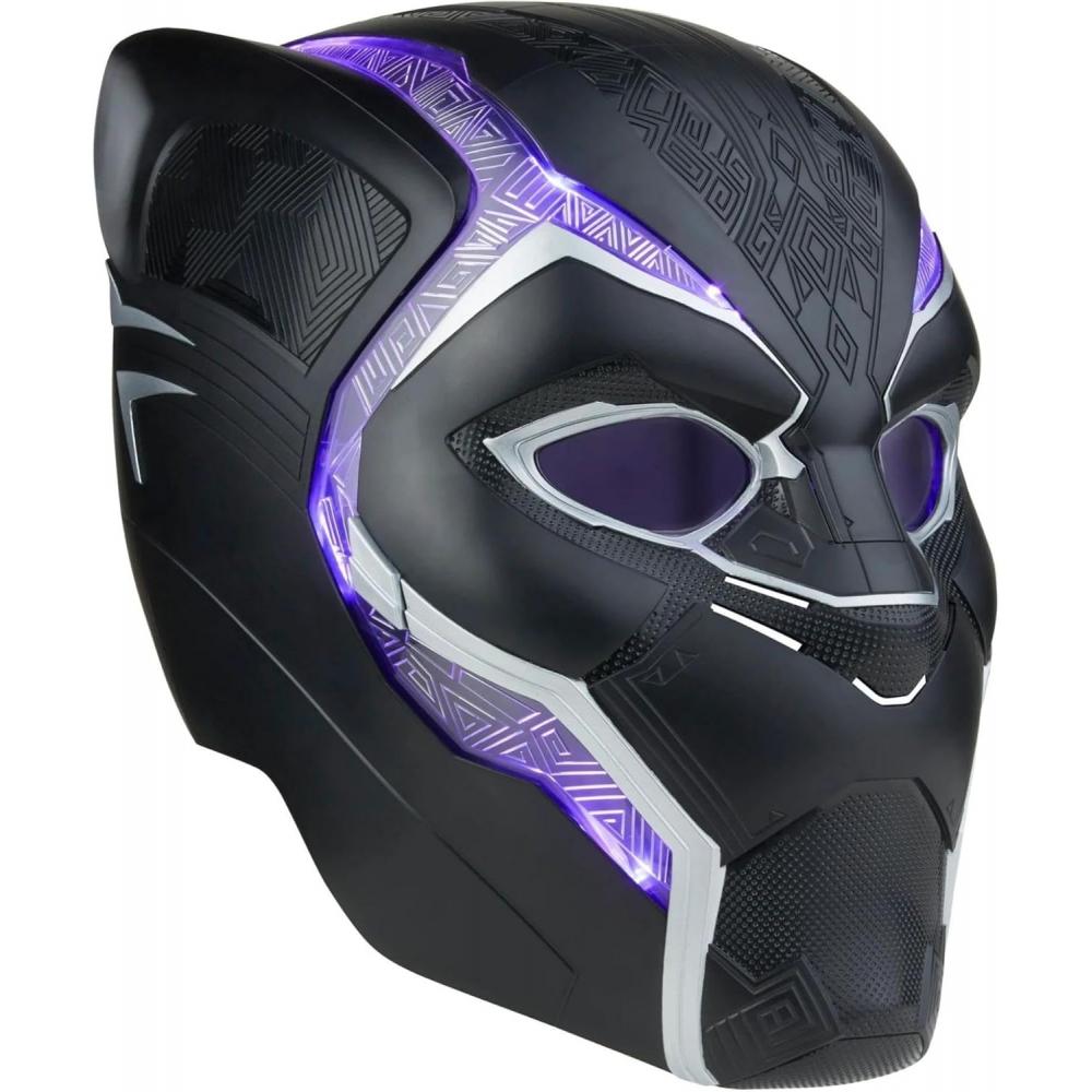Hasbro Marvel Prémiová elektronická roleplay helma Black Panther se světelným efektem