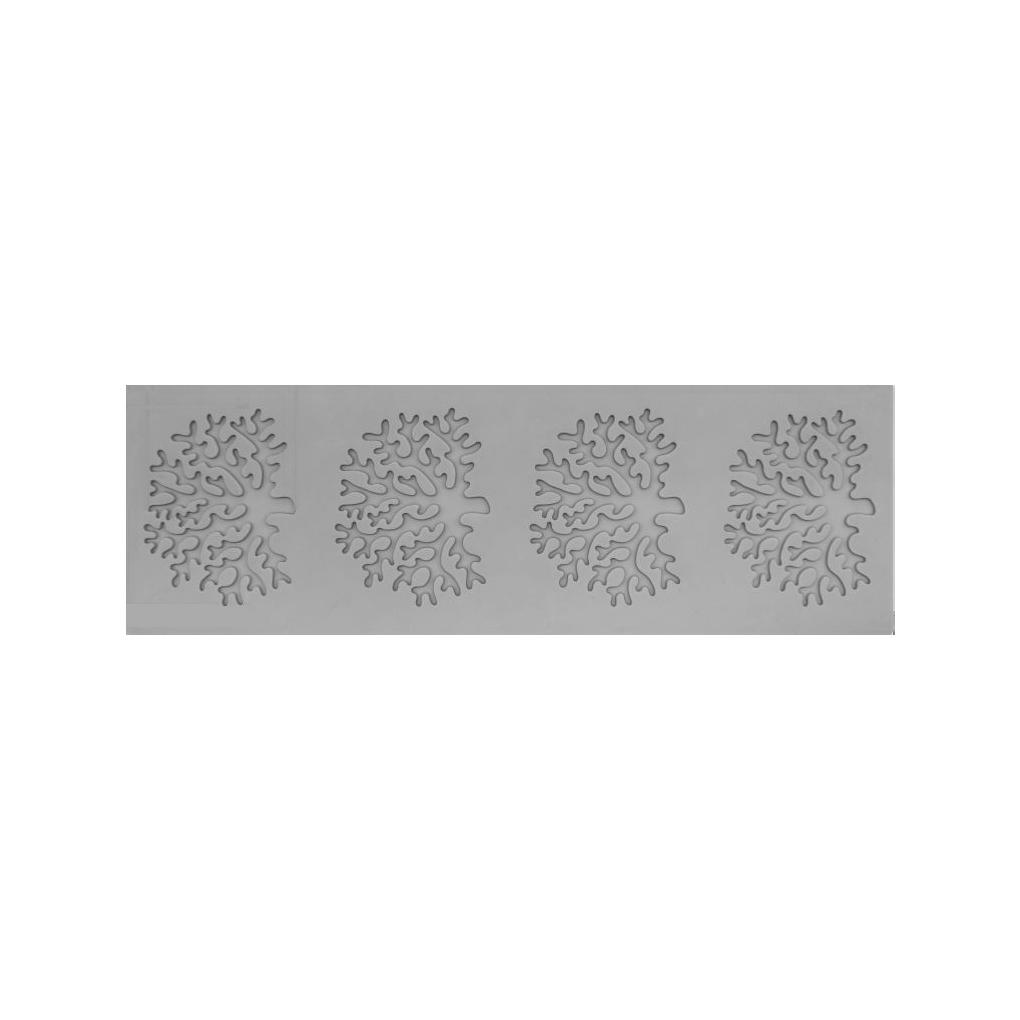 

Silicone Shape Fondant Mould Cake Tool Border Sugarcraft Baking Mat for Kitchen Sugar Pastry Moulds Ornaments