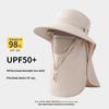 Full Coverage UV Protection Sun Hat with Breathable Face Shield and Neck Protector