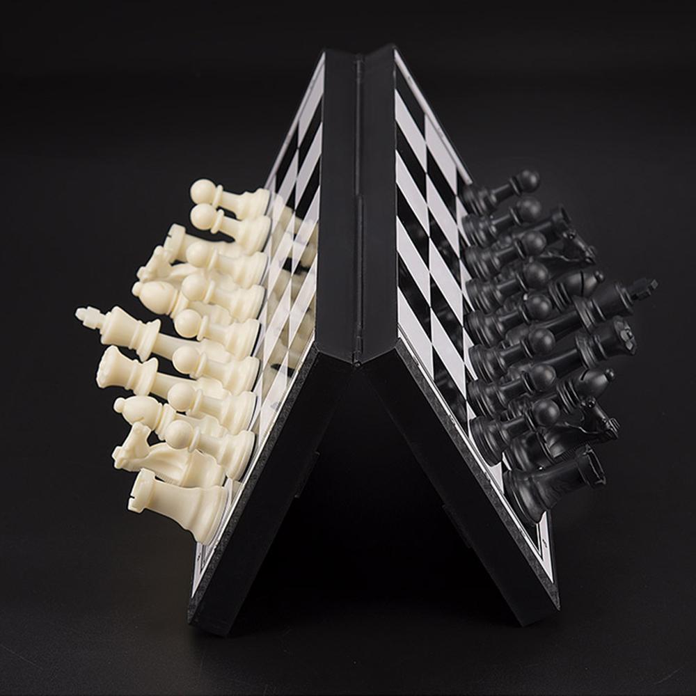Portable Special Magnetic Chess Backgammon Checkers Set Big Board Draughts Entertainment Christmas Travel Games Aldult Kids Gift