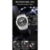 SANDA Brand Luxury Watch Men Wrist Watches Multifunction Sports Waterproof Luminous Sports Casual Clock Men Quartz Watches