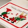 Christmas table mat decoration household goods cartoon elderly linen placemat atmosphere arrangement gift ornament
