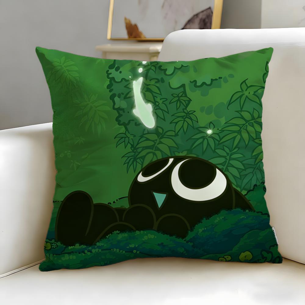 classic anime The Legend of Hei Cushion Cover Soft  EasyWash Pillow Case  Versatile for Couch Bed Travel and Office