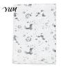 Elegant Hot Stamping Scarf Christmas Theme for Women, Glitter Sparkly Foil Reindeer Soft Polyester Neck Print Scarves, Lightweight Shawl Wrap