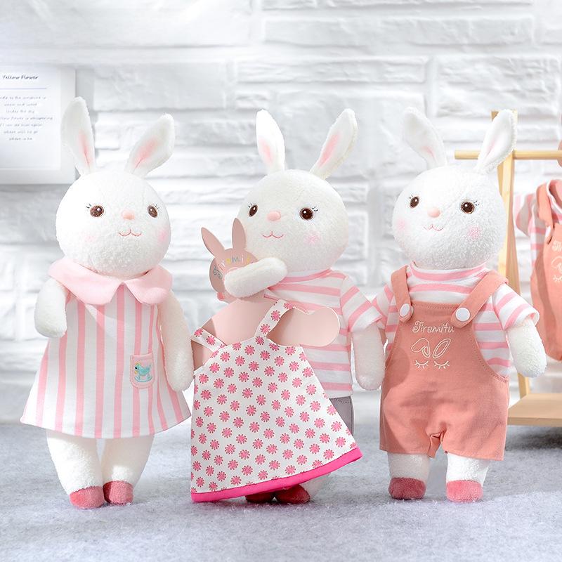 Metoo Mitu Angela Plush Doll - Cartoon Stuffed Toy for Children