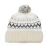 2025 autumn and winter new fair island bohemian geometric rhombus jacquard knitted hat big head circumference wool hat women