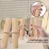 Sturdy Wood Gripper Set For Efficient Bead Knot Tightening In Jewelry Designs and Craft Projects Supplies 2Pcs