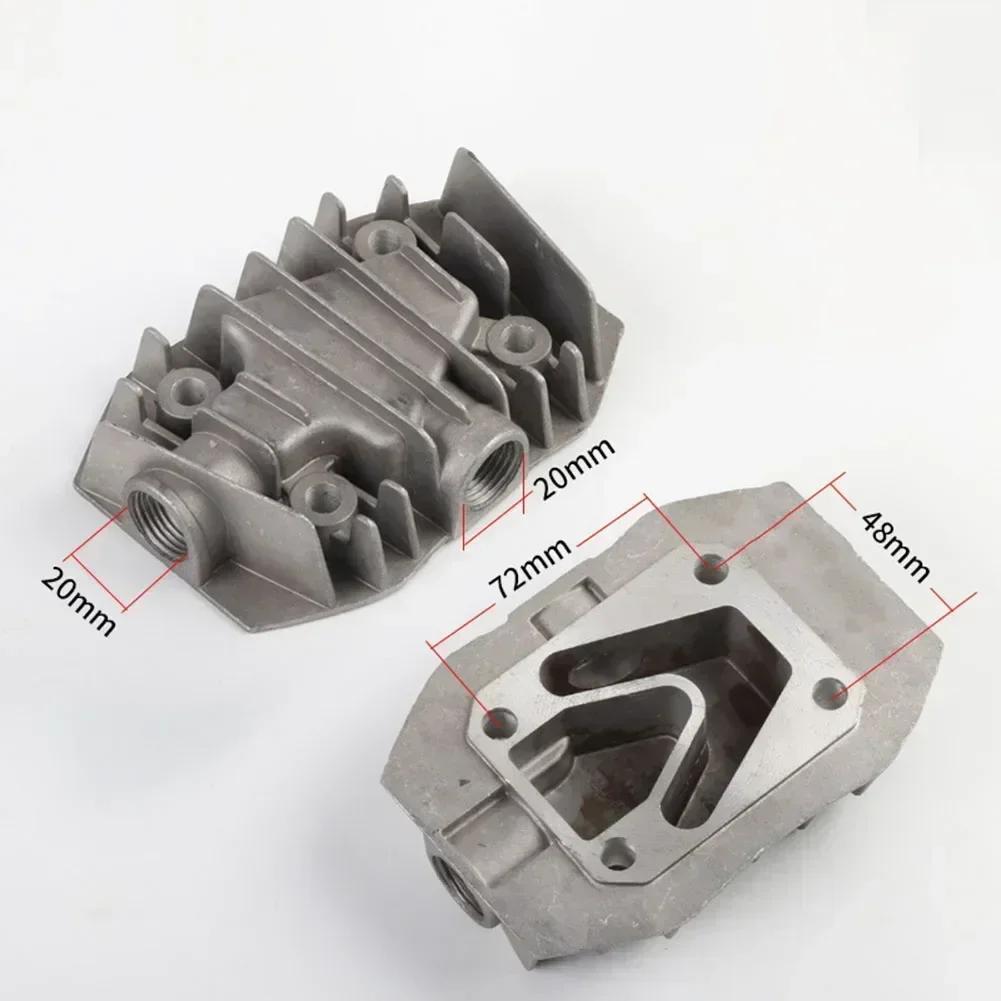 Silent Oil-free Air Compressor Air Pump Parts Cylinder Head Replacement Parts Air Compressor Cylinder Head