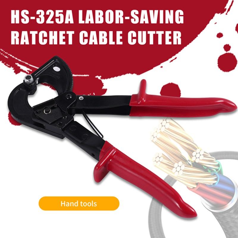 A96I-HS-325A 240Mm2 Ratcheting Ratchet Cable Cutter Germany Design Wire Cutter