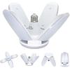 LED Garage Lights, 60W Led Garage Ceiling Light 6000LM Daylight,Deformable Light Bulbs 60 Watt Work Light,E26/E27 Shop Lights for Garage Barn