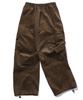 CPGN STUDIO Corduroy Wide Overcargo Pants Dark Brown