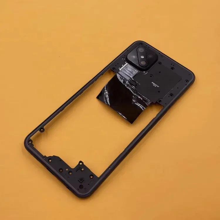 Battery Back Cover For Oppo Reno 4Z 4 Z 5G 92s LCD Front Middle Frame Rear Housing Case with Camera lens Side Keys