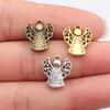 Angel Fairy Winged Being Charm Antique Bronze Zinc Alloy Jewelry Making Supplies Kids Style Earring Charms Fashion