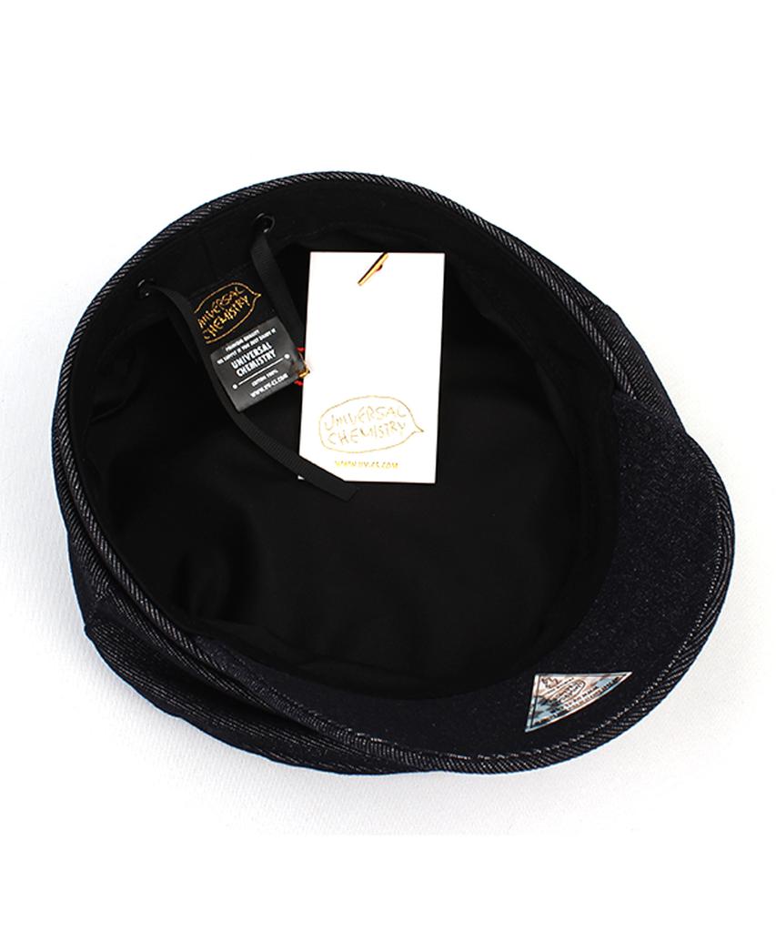 Yunibeosyeolkemiseuteuli Nonwashing Denim Marine Cap