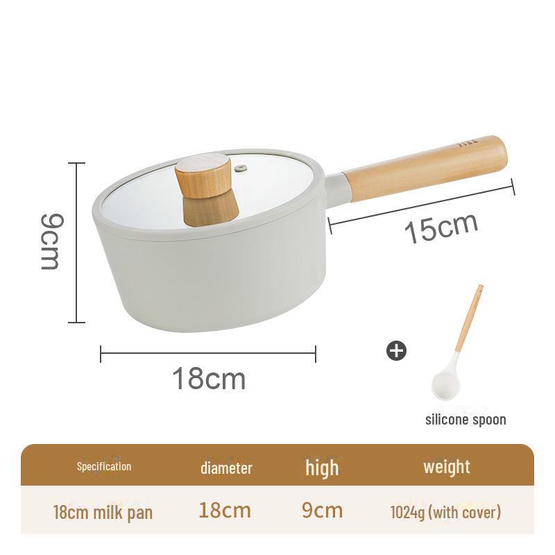 

Керамическая сковорода и молочник Neoflam с антипригарным покрытием для газовых и индукционных плит