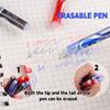 Set 36Pz Penne Gel Cancellabili Punta Fine 0.5mm Cancellabili a Calore/Frizione Penne Blu Nero Rosso Cancelleria Scolastica Ufficio
