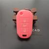 ZAD silicone rubber key fob cover case shell skin protect for Citroen C2 C3 C4 Picasso Xsara C5 C6 C8 Flip Folding 3 button key