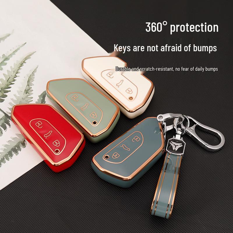 Volkswagen Compatible Key Case: Golf 8, ID.4 X, Crozz, Lamando L, ID.3, Female ID.6, Talagon, Teramont X Shell Buckle.