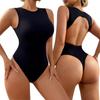 Bezszwowe figi body dla kobiet Kontrola brzucha Bielizna modelująca Jednoczęściowy trykot Koszulka Romper na wyjście Top Trener talii Wyszczuplający modeler ciała