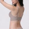 Wavy Edge Push Up Bra Backless Women Jelly Bras Low Cut Sexy Plunge Brassiere Open Back Wedding Underwear Invisible Seamless Deep V Lingerie