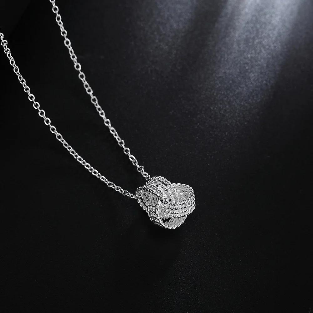 Copper for women wedding Noble Beautiful fashion Elegant charm pretty pendant chain Necklace jewelry