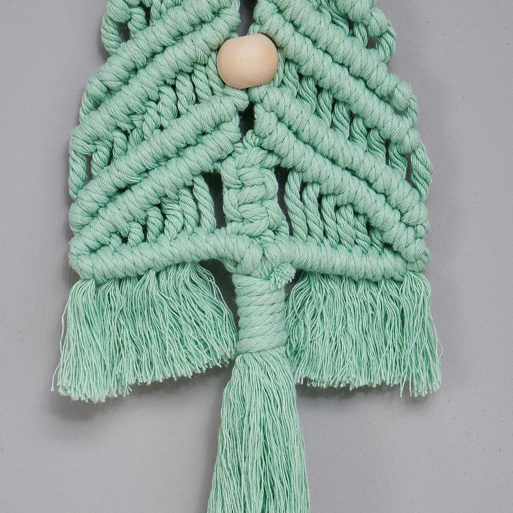 Christmas Tree Tapestry Festival Nordic Gifts Hand Woven Exquisite Decoration Wedding Backdrop with Tassel Xmas Tree Pendant